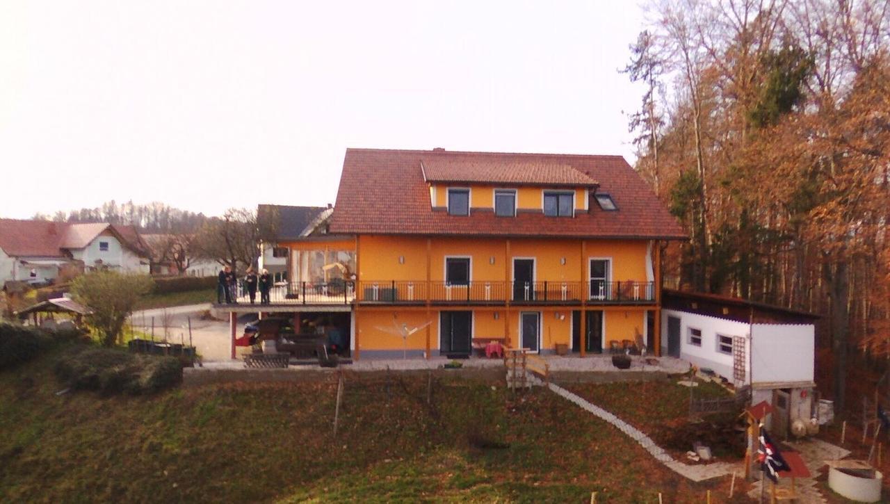 Gaestehaus Schmid Sankt Johann im Saggautal エクステリア 写真